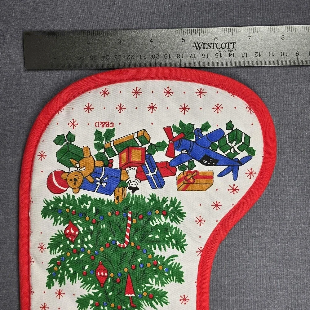 Vintage Cannon Christmas Tree Hand Towels Potholders Set‎ Holiday Kitchen Decor